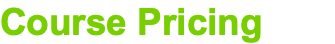 Course Pricing